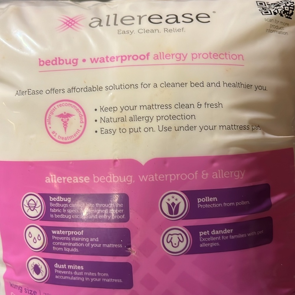NEW ALLEREASE MATTRESS ENCASEMENT ! - Picture 8 of 8